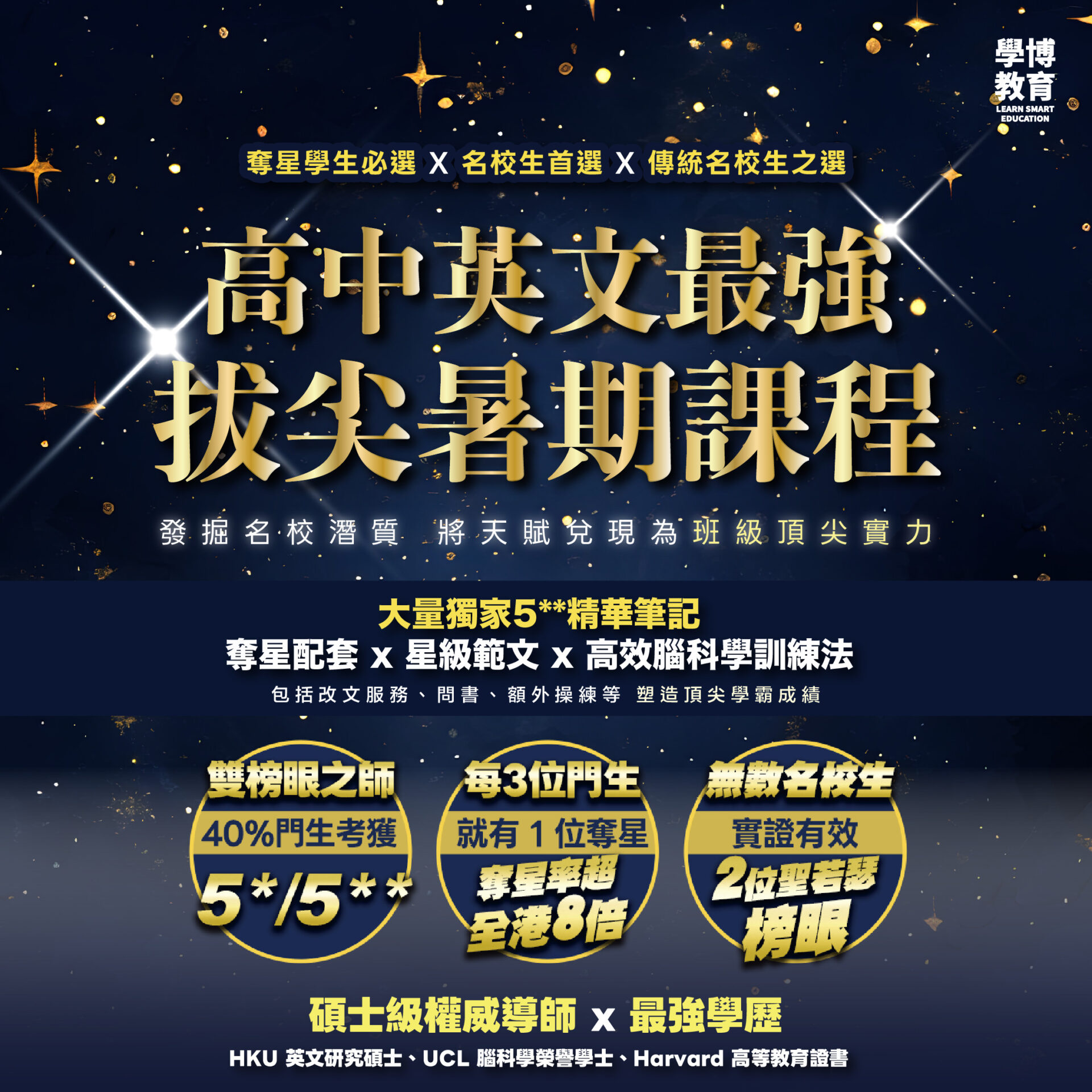 高中英文 Elite暑期課程 課程海報